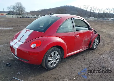 2009 Volkswagen New Beetle 2.5L from USA, damaged, VIN 3VWRW31C19M501227
